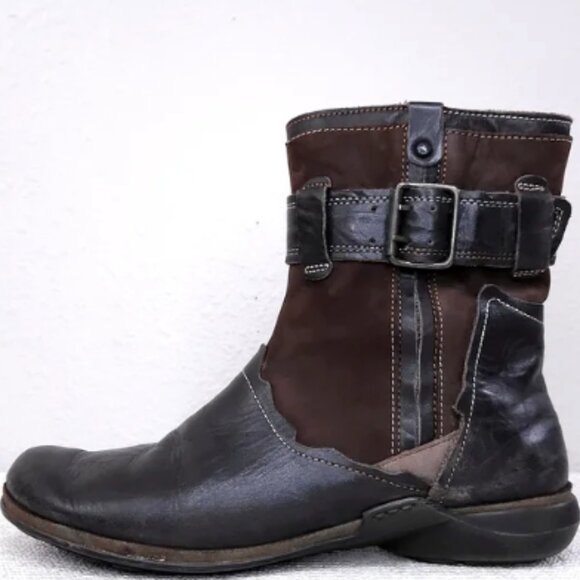 ROMIKA Brown Leather Ankle Boots - Picture 11 of 11